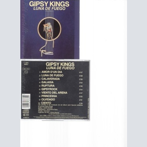 CD--GIPSY KINGS -- -- LUNA DE FUEGO
