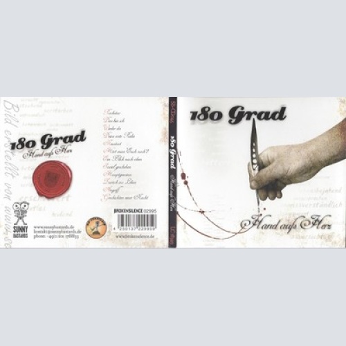 CD--180 GRAD -- -- HAND AUFS HERZ