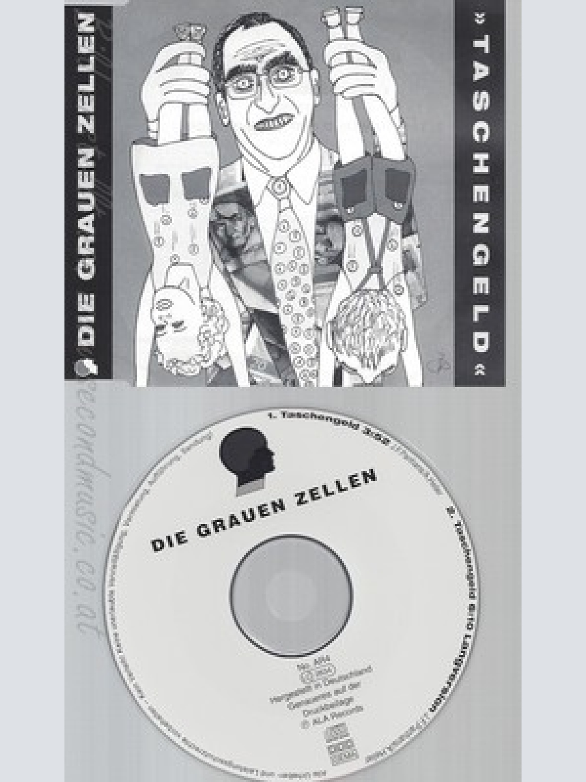 CD--DIE GRAUEN ZELLEN--TASCHENGELD--