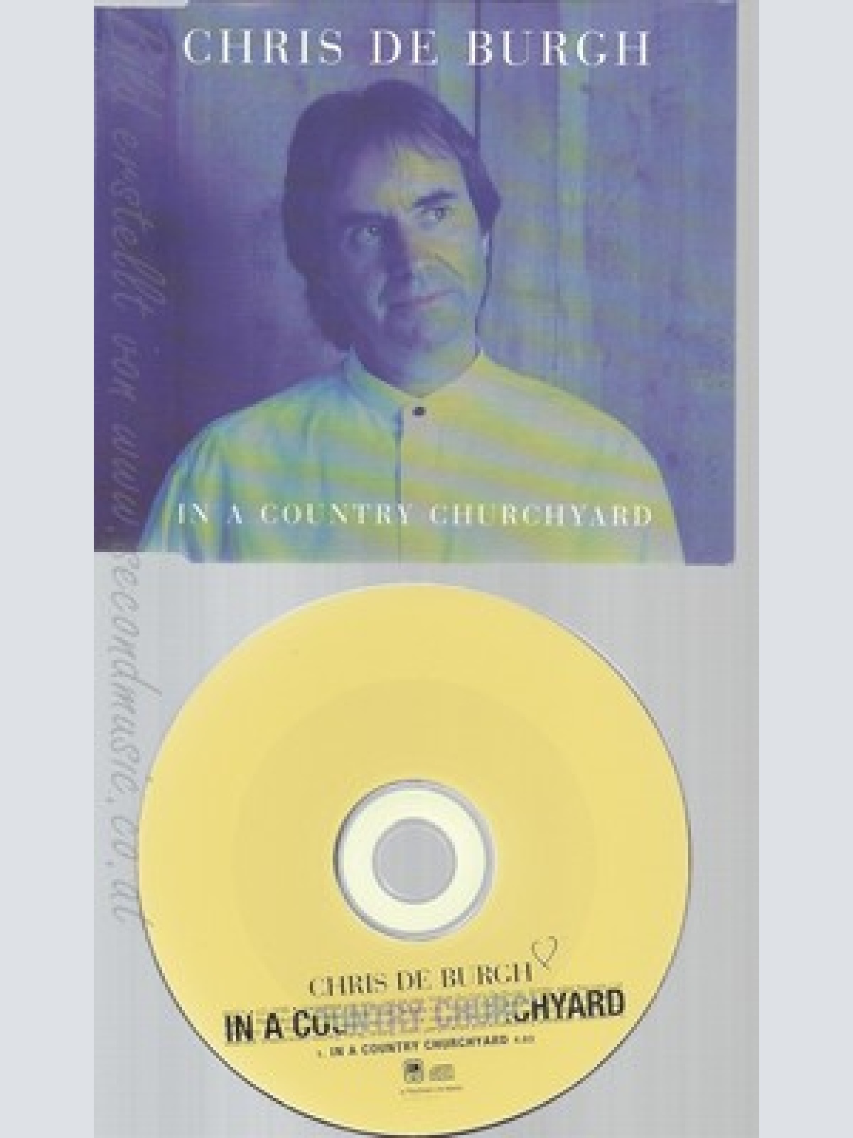 CD--CHRIS DE BURGH--IN A COUNTRY CHURCHYARD--PROMO