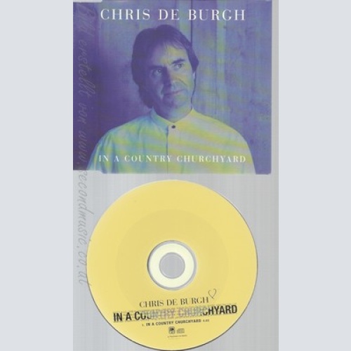 CD--CHRIS DE BURGH--IN A COUNTRY CHURCHYARD--PROMO