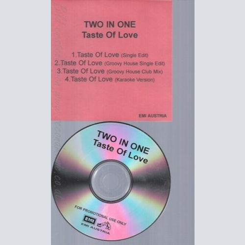 CD--TWO IN ONE--TASTE OF LOVE--PROMO