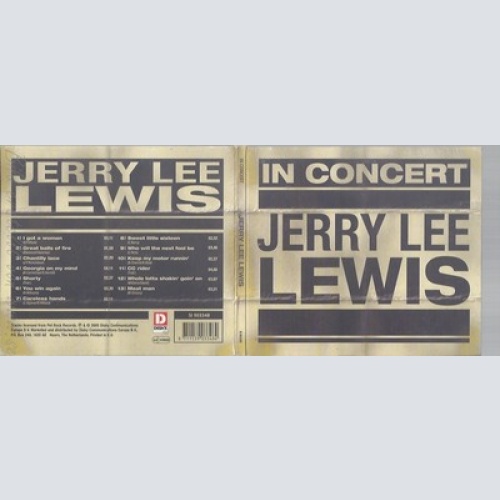 CD--JERRY LEE LEWIS -- -- IN CONCERT