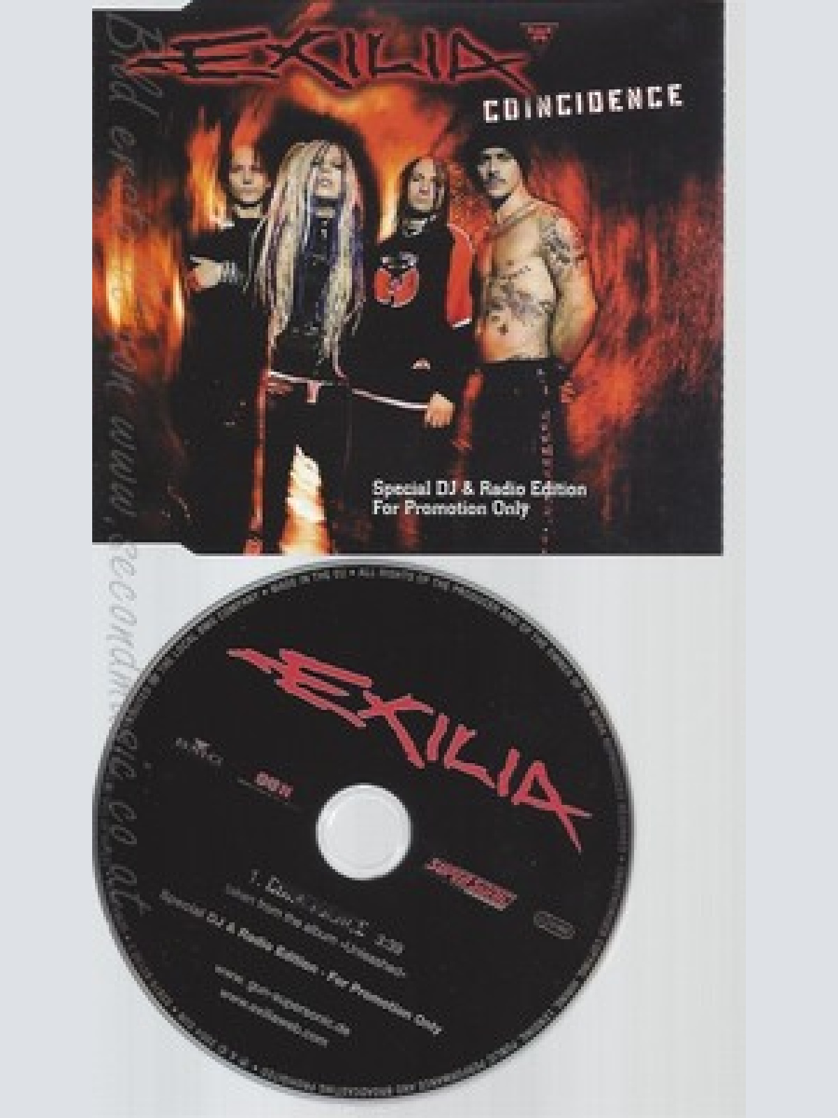 CD--EXILIA--COINDIDENCE--PROMO