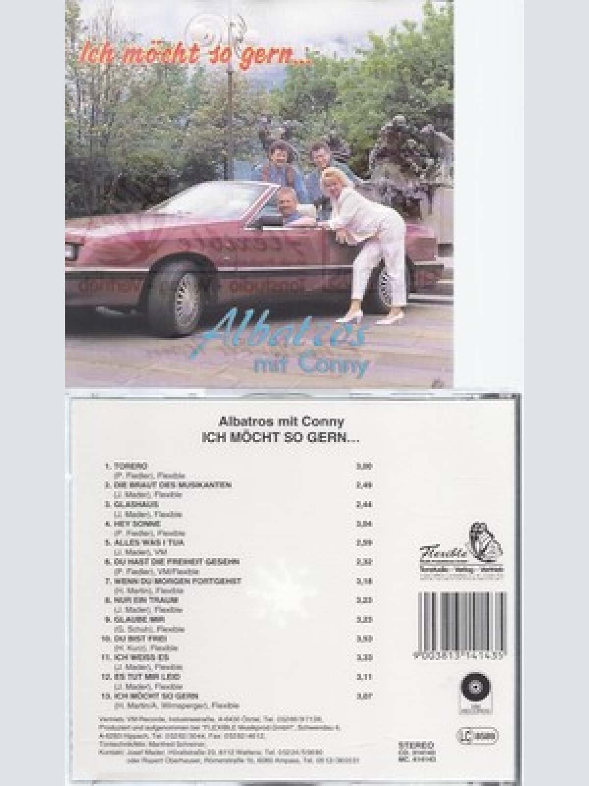 CD--ALBATROS MIT CONNY--ICH MOECHTE SO GERN
