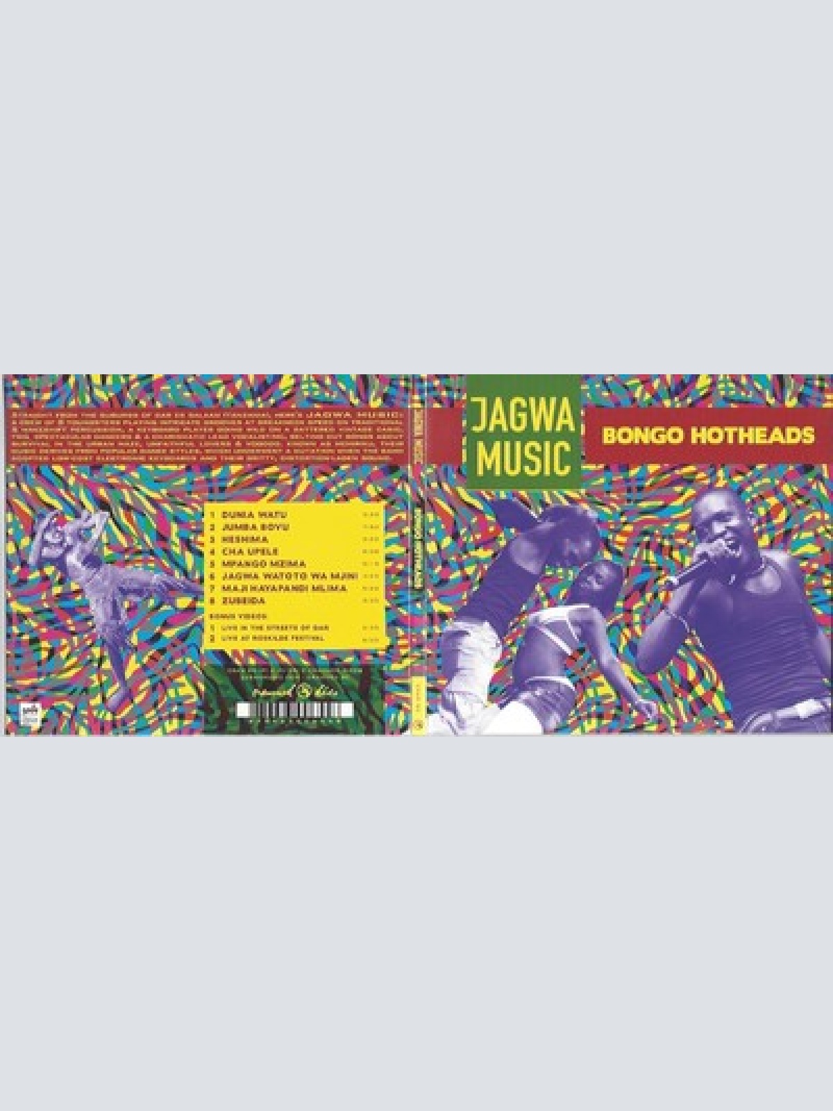 CD--JAGWA MUSIC -- -- BONGO HOTHEADS