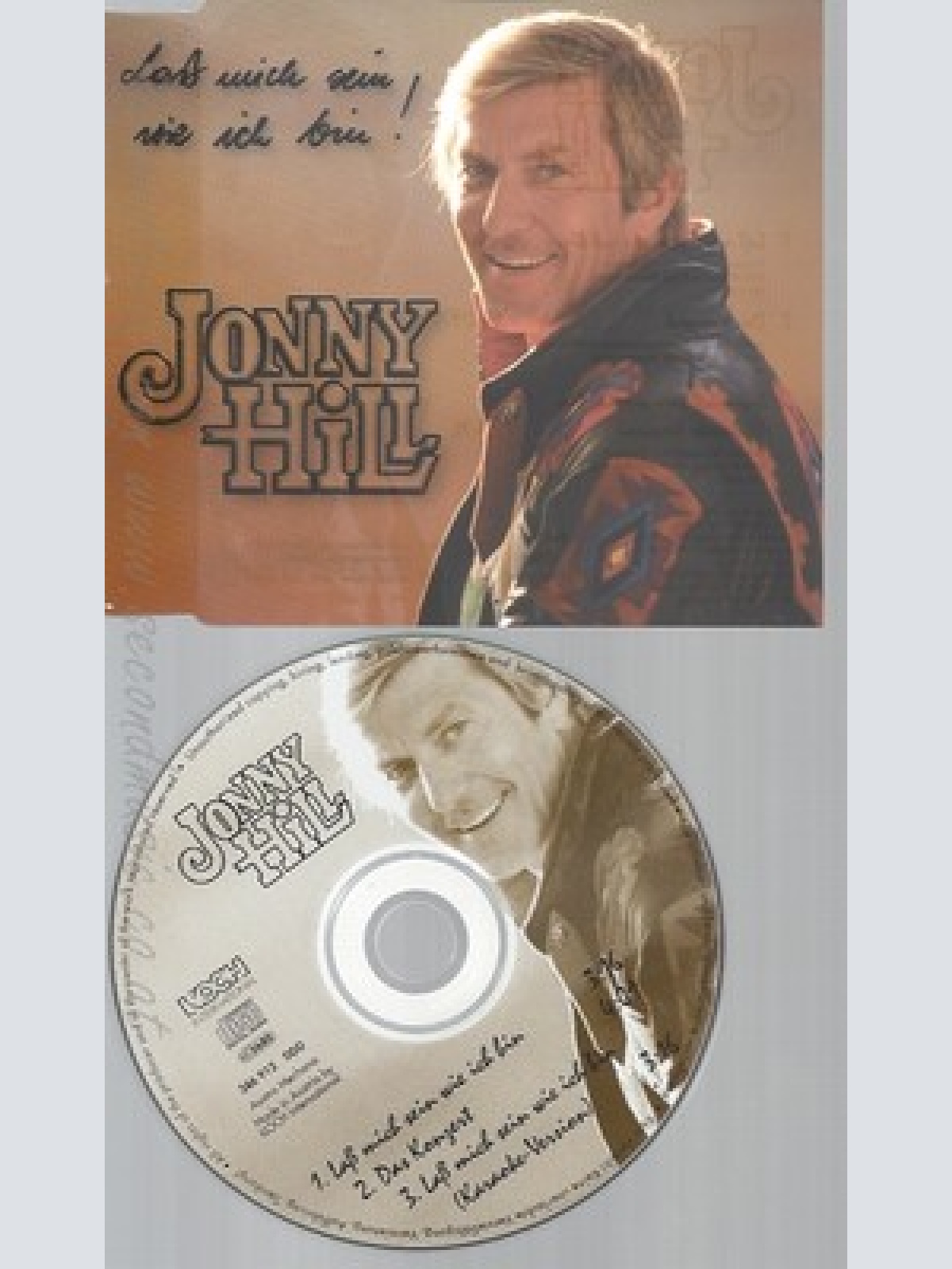 CD--JONNY HILL -- --- LASS MICH SEIN WIE ICH BIN