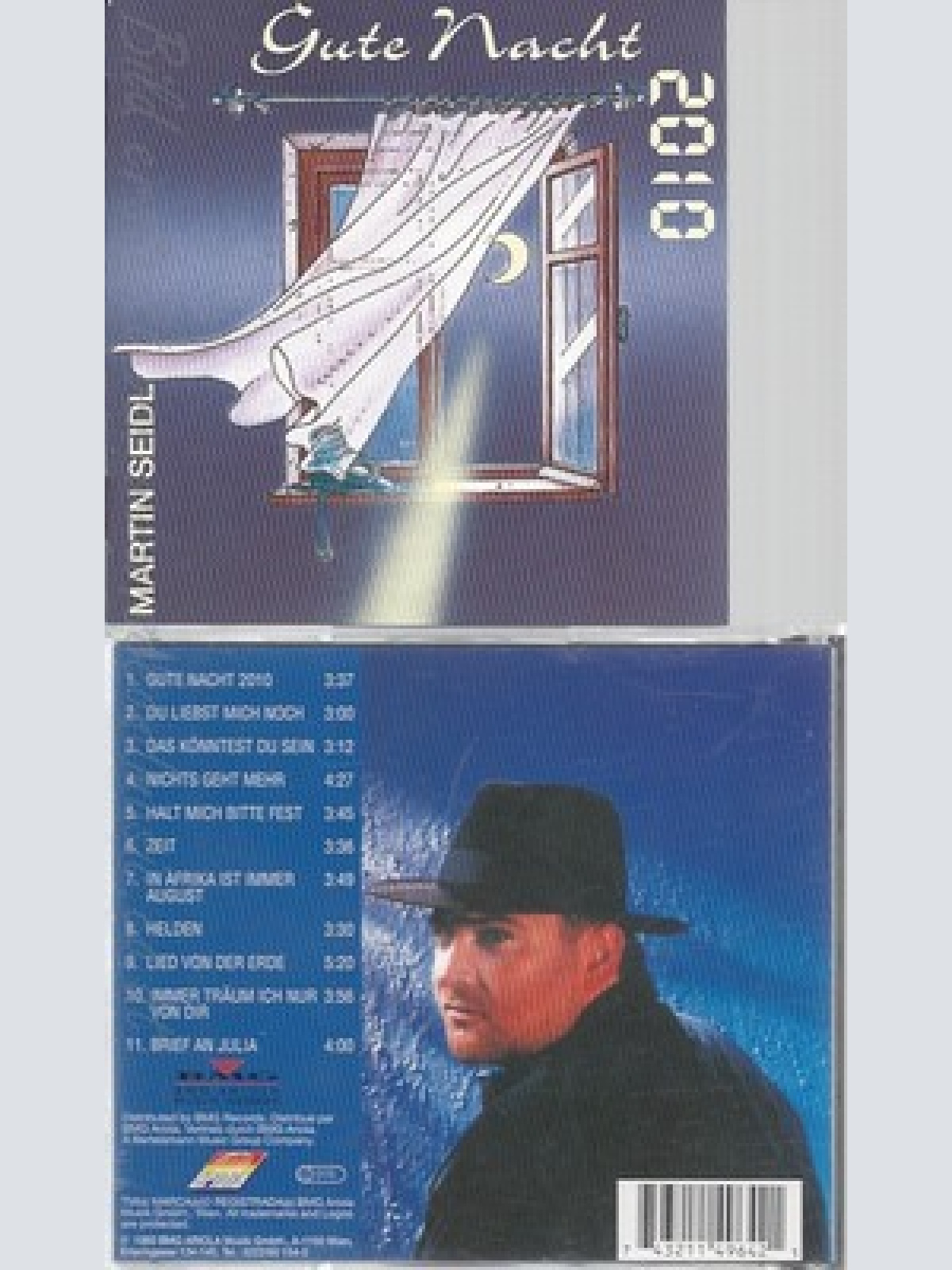CD--MARTIN SEIDL --- GUTE NACHT 2010