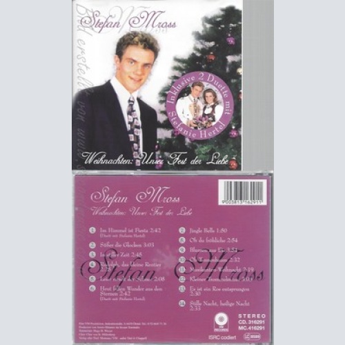 CD--STEFAN MROSS -- WEIHNACHTEN: UNSER FEST DER LIEBE