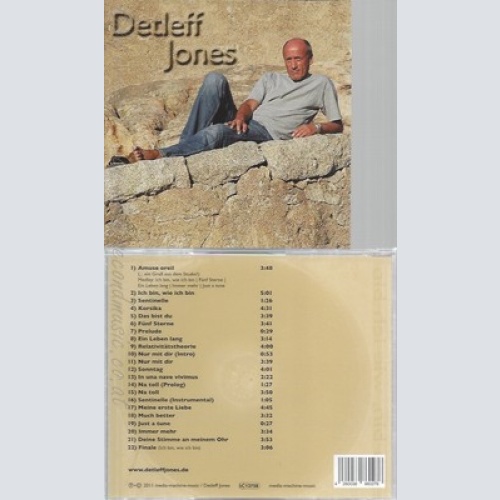 CD--DETLEFF JONES -- -- ICH BIN, WIE ICH BIN