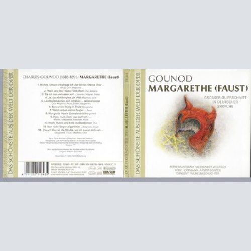CD--MUNTEANU, WELITSCH, HOFFMANN UND SCHUECHTER -- -- MARGARETHE -- --