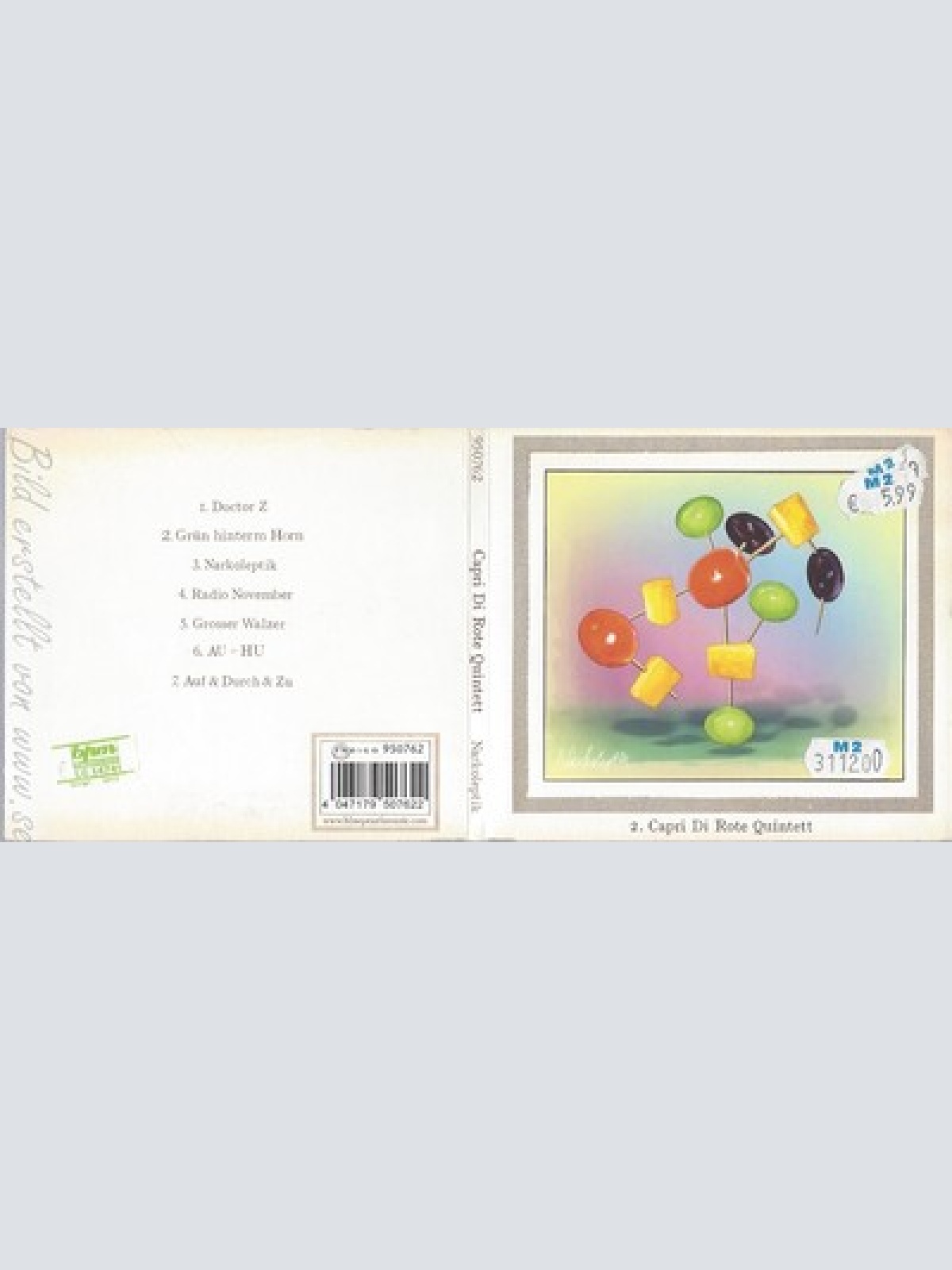 CD--CAPRI DI ROTE QUINTETT -- -- NARKOLEPTIK