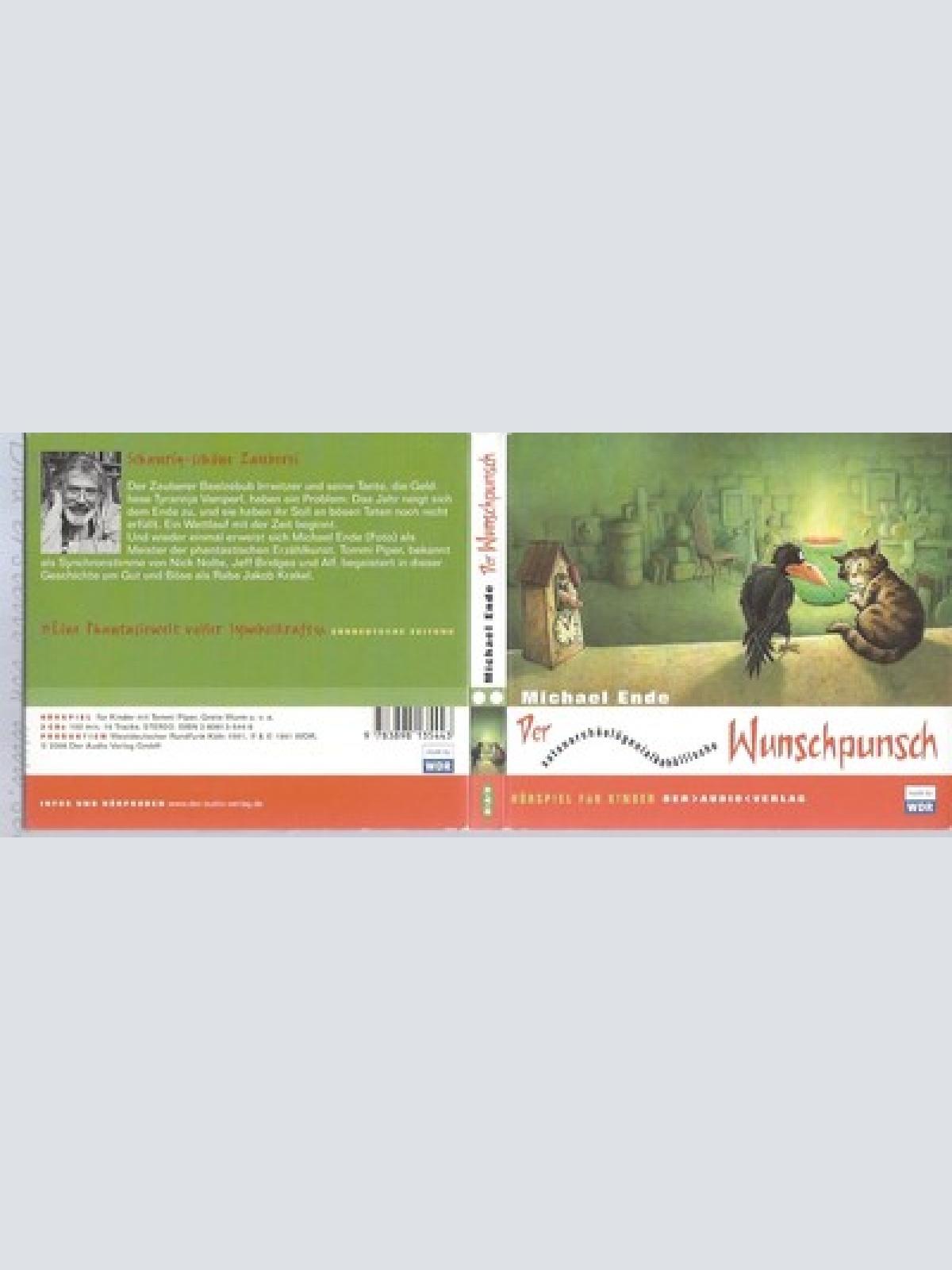 CD--GRETE PIPER TOMMY/WURM -- --- DER WUNSCHPUNSCH --MICHAEL ENDE