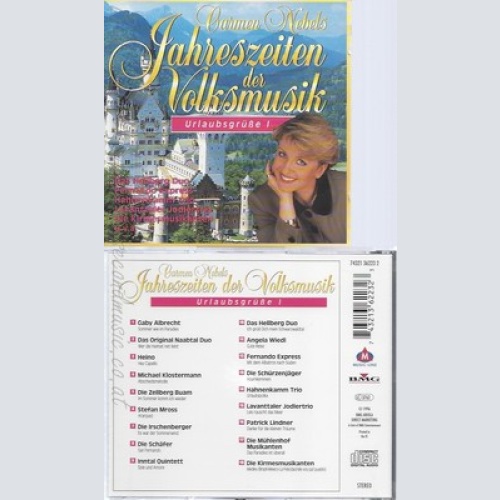 CD--DIVERSE -- CARMEN NEBELS JAHRESZEITEN DER VOLKSMUSIK --CD, BMG 1996-