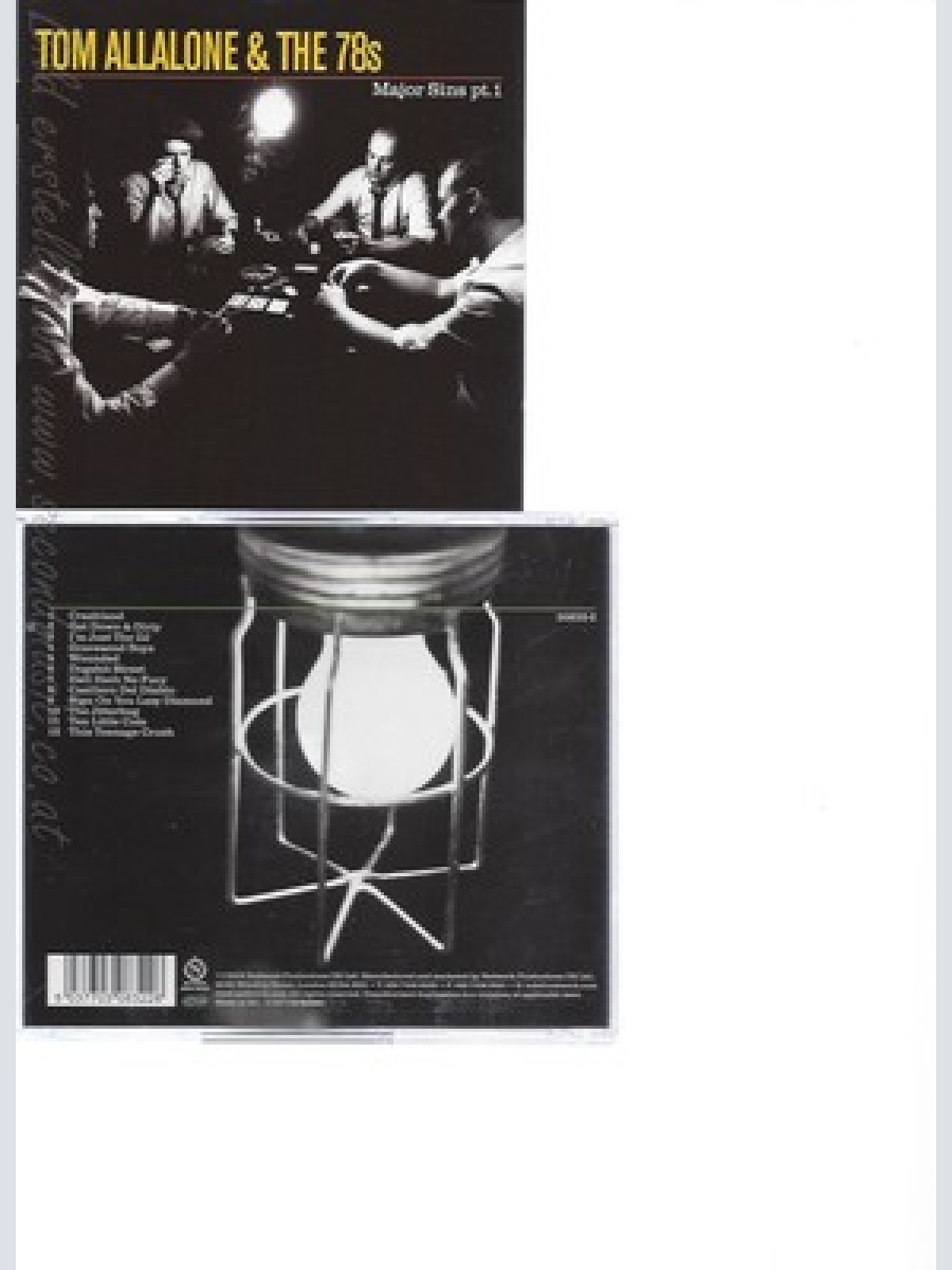 CD--TOM ALLALONE & THE 78S -- -- MAJOR SINS PT.1