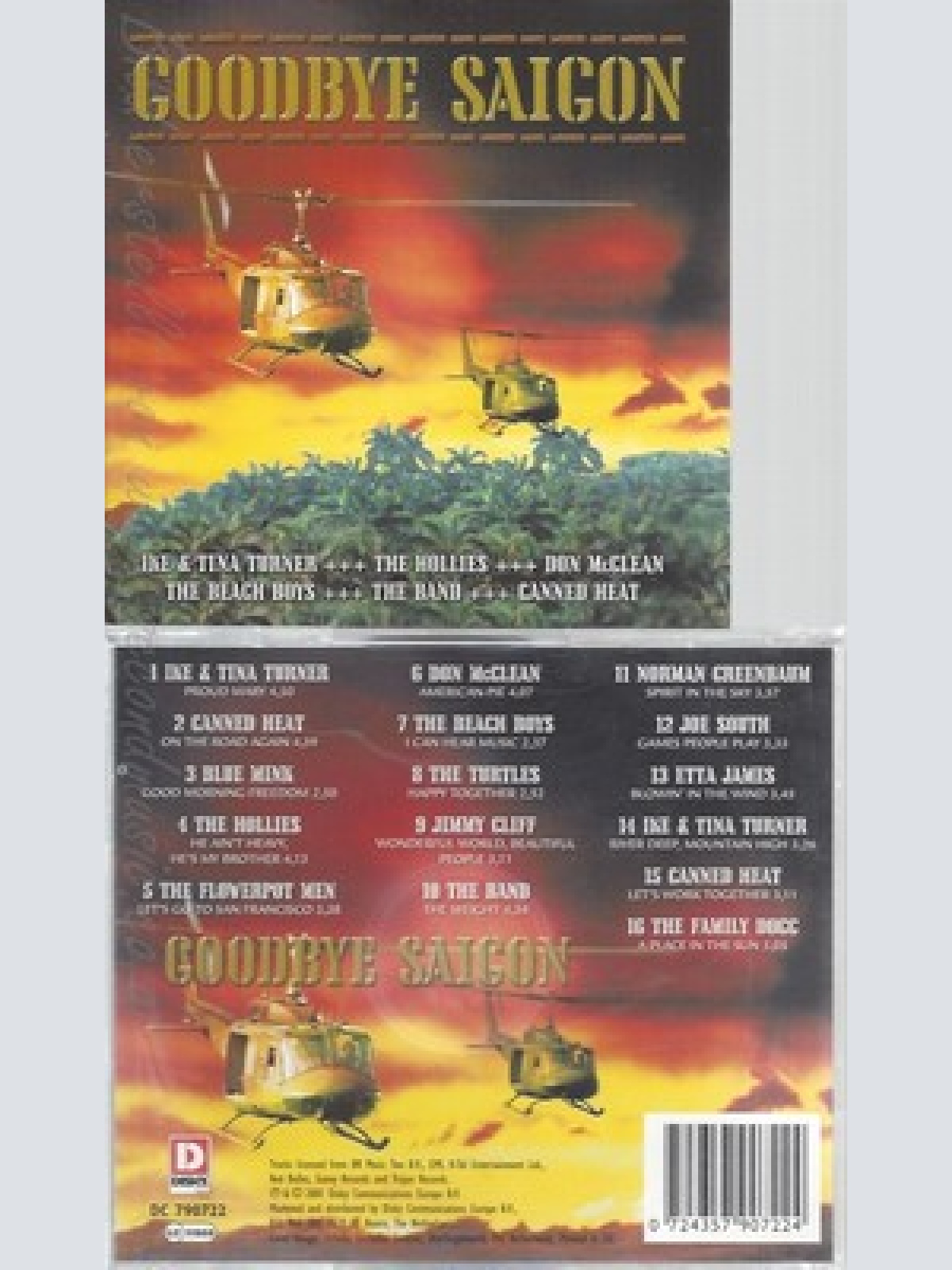 CD--IKE & TINA TURNER UND BEACH BOYS -- -- GOODBYE SAIGON