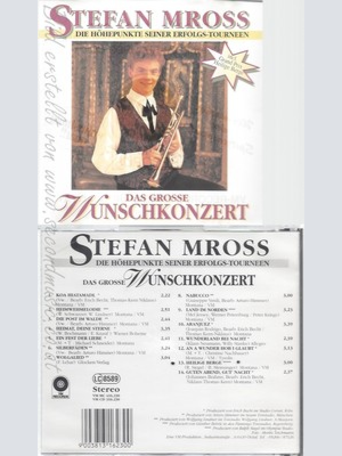CD--STEFAN MROSS -- DAS GROSSE WUNSCHKONZERT