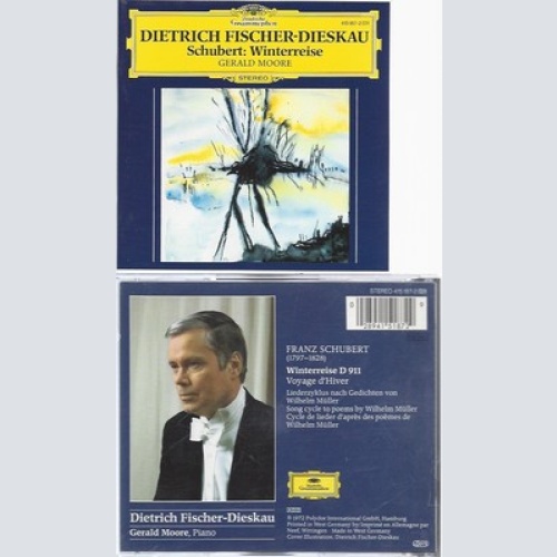 CD--DIETRICH FISCHER--KOMPONIST--1985--- WINTERREISE
