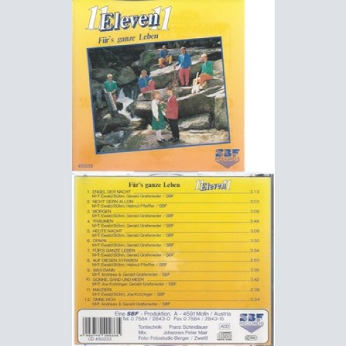 CD--ELEVEN--FUER'S GANZE LEBEN