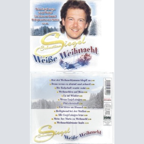 CD--SEBASTIAN SIEGEL--WEISSE WEIHNACHT