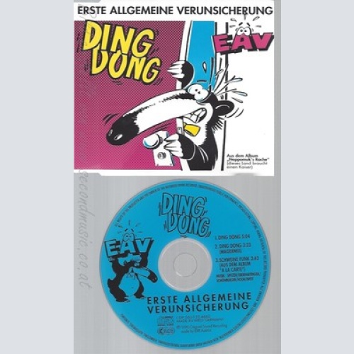 CD--ERSTE ALLGEMEINE VERUNSICHERUNG -DING DONG, 1990-EAV