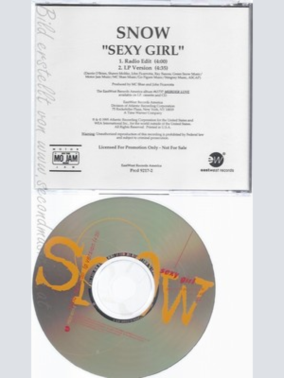 CD--SNOW--SEXY GIRL--PROMO