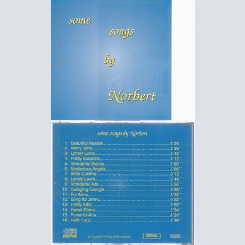 CD--SOME SONGS BY NORBERT--