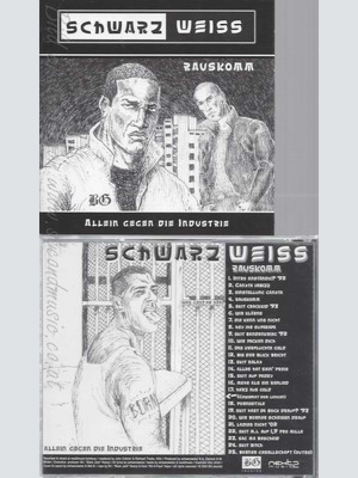 CD--SCHWARZ WEISS--RAUSKOMM--