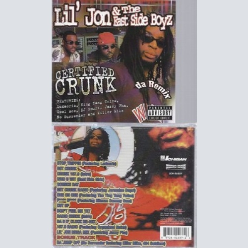 CD--LIL JON & THE EAST SIDE BOYZ -- --- CERTIFIED CRUNK
