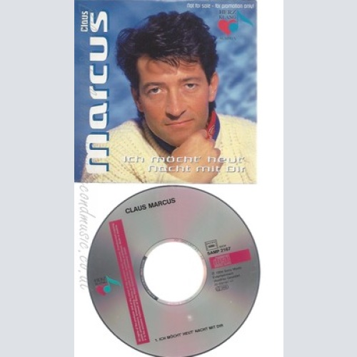 CD--CLAUS MARCUS--ICH MÖCHTE HEUT NACHT MIT DIR--PROMO