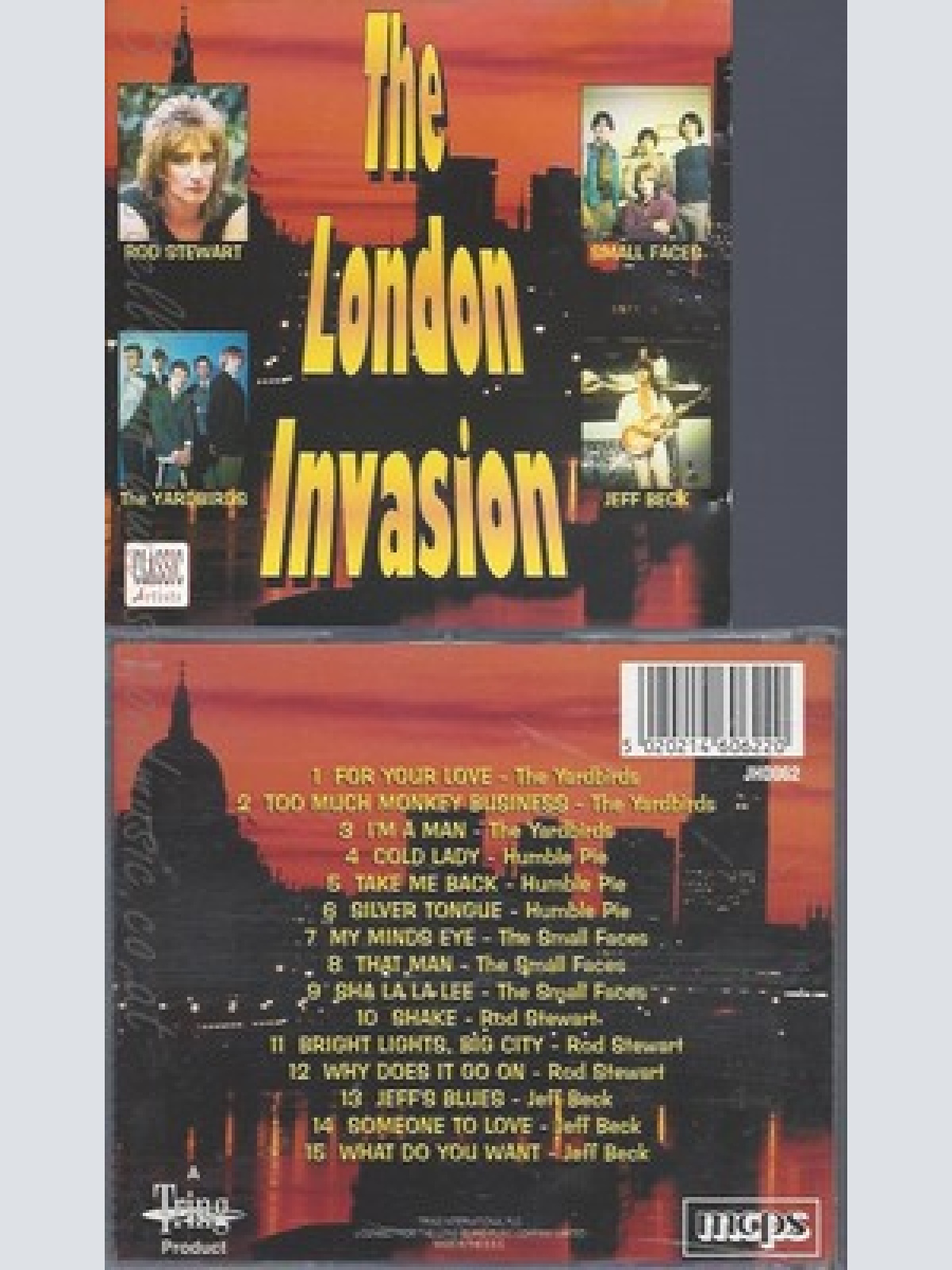 CD--HUMBLE PIE, SMALL FACES, ROD STEWART, JEFF BECK VARIOUS -- COMPILATION -- TH