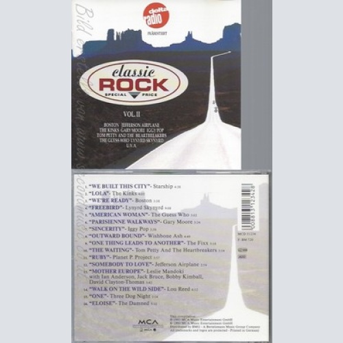 CD--CLASSIC ROCK 2 ---STARSHIP, KINKS, LYNYRD SKYNYRD, GUESS WHO, IGGY POP, WISH