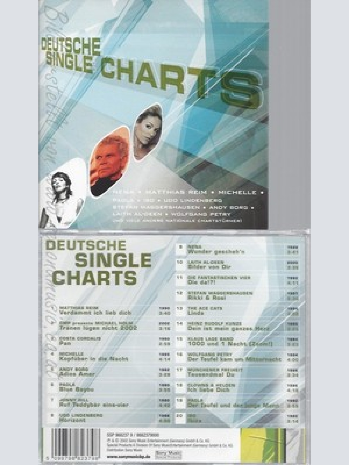 CD--DEUTS--MATTHIAS REIM, MICHELLE, PAOLA, UDO LINDENBERG, NENA, LAITH AL-DEEN,