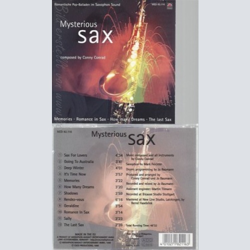 CD--CONNY CONRAD -- -- MYSTERIOUS SAX----------------