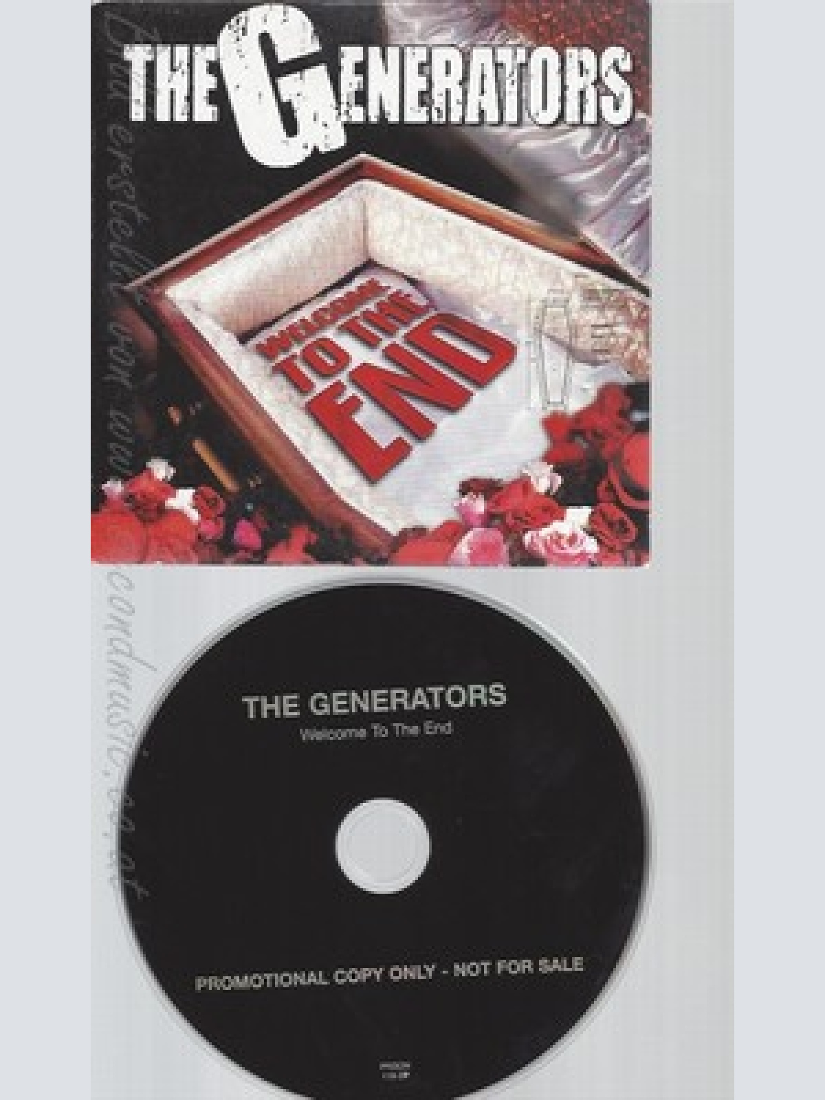 CD--THE GENERATORS--WELCOME TO THE END--PROMO14 TRACKS