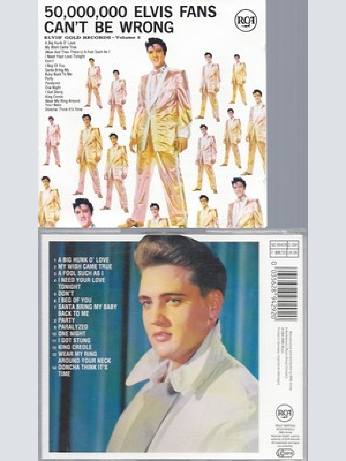 CD--ELVIS PRESLEY -- -- 50,000,000 ELVIS FANS CAN'T BE WRONG: ELVIS' GOLDEN RECO