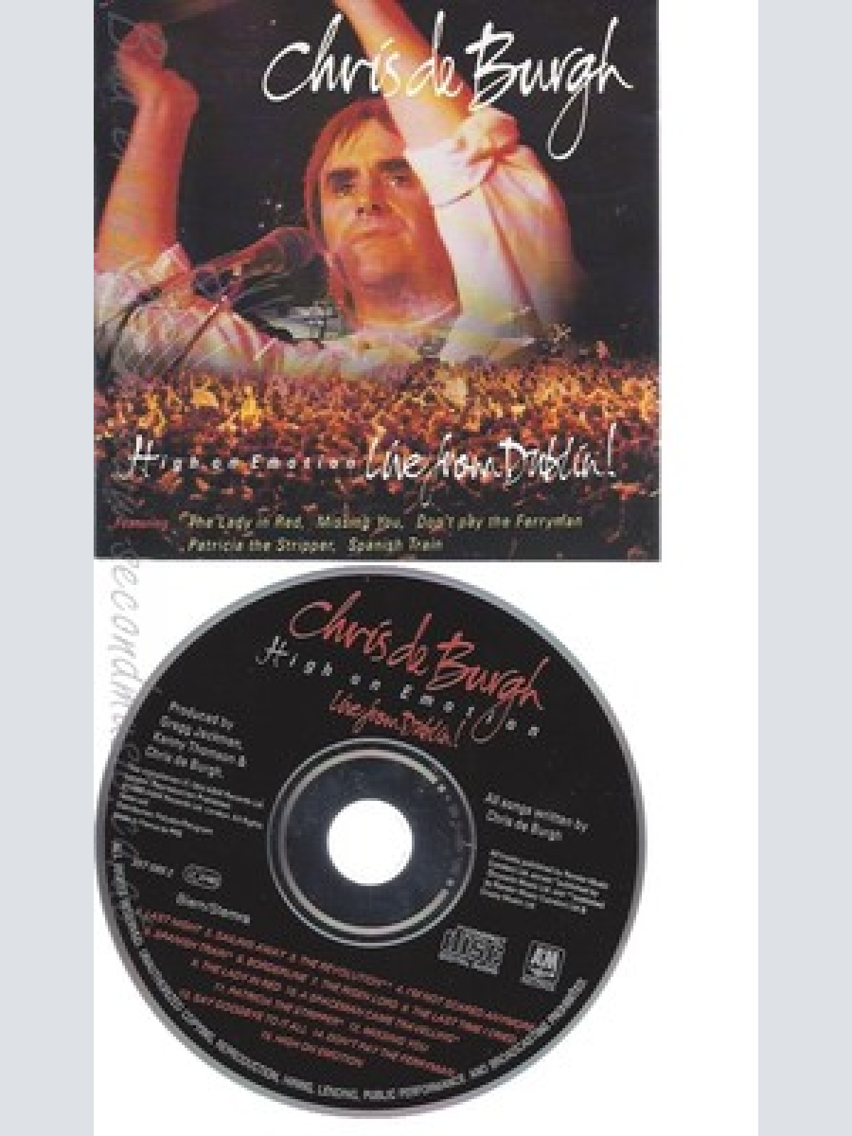 CD--CHRIS DE BURGH--HIGH ON EMOTION--