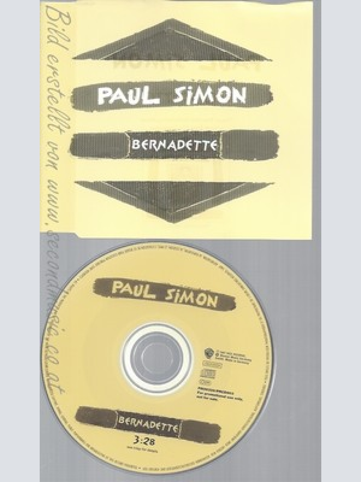 CD--PAUL SIMON--BERNADETTE--PROMO