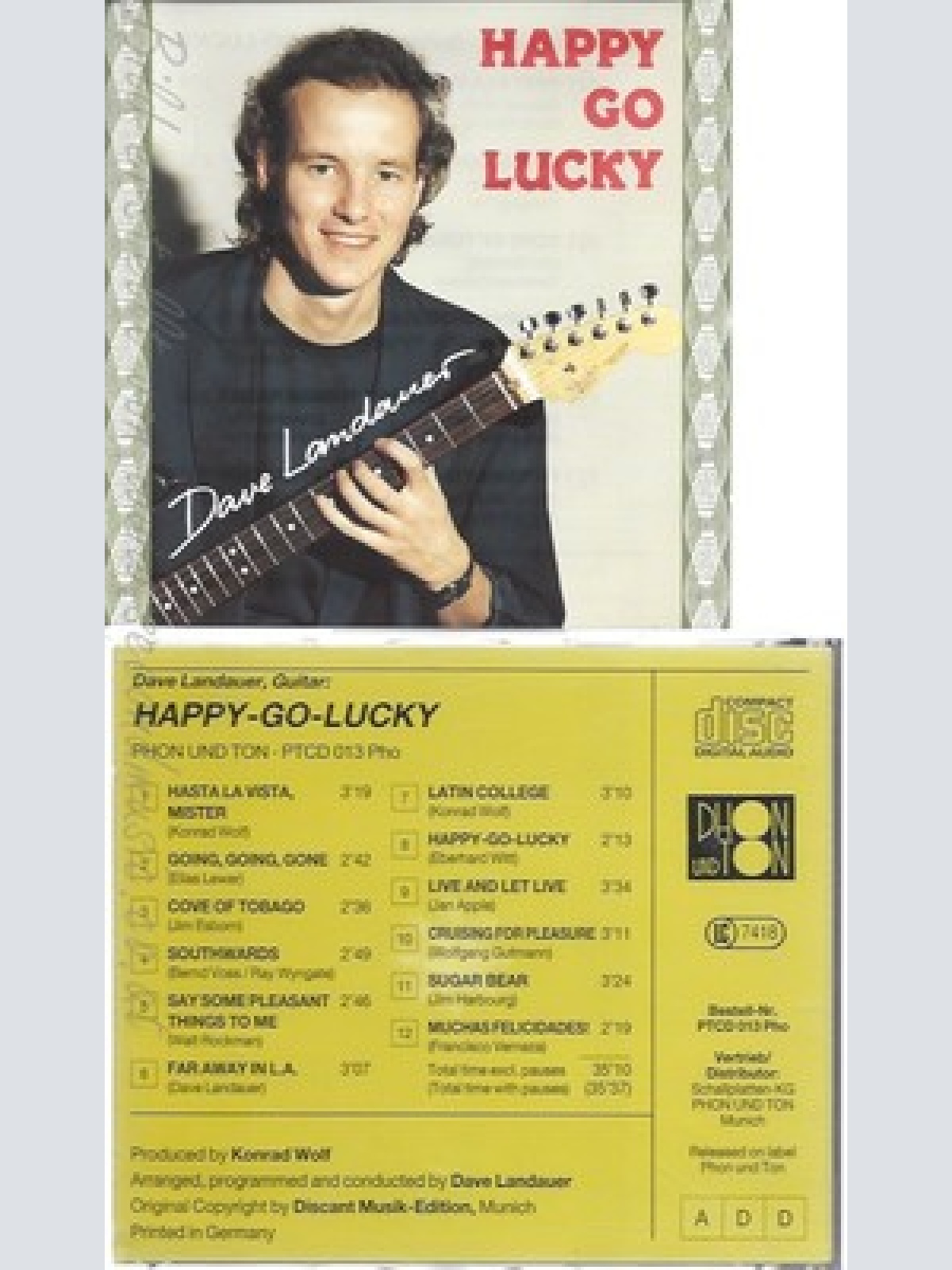 CD--DAVE LANDAUER--HAPPY GO LUCKY