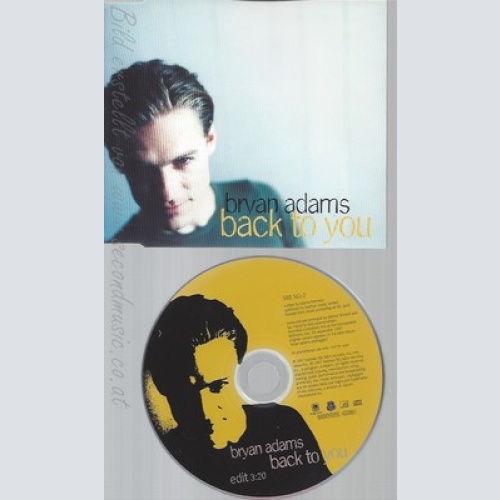 CD--BRYAN ADAMS--BACK TO YOU--PROMO