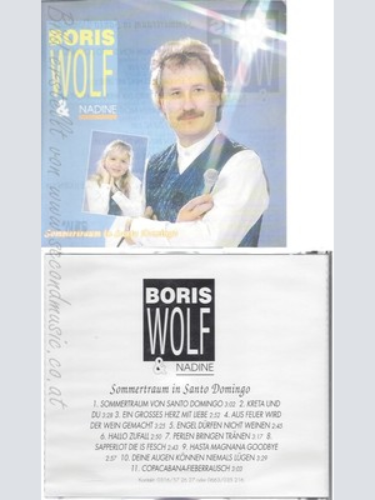 CD--BORIS WOLF--SOMMERTRAUM IN SANTO DOMINGO