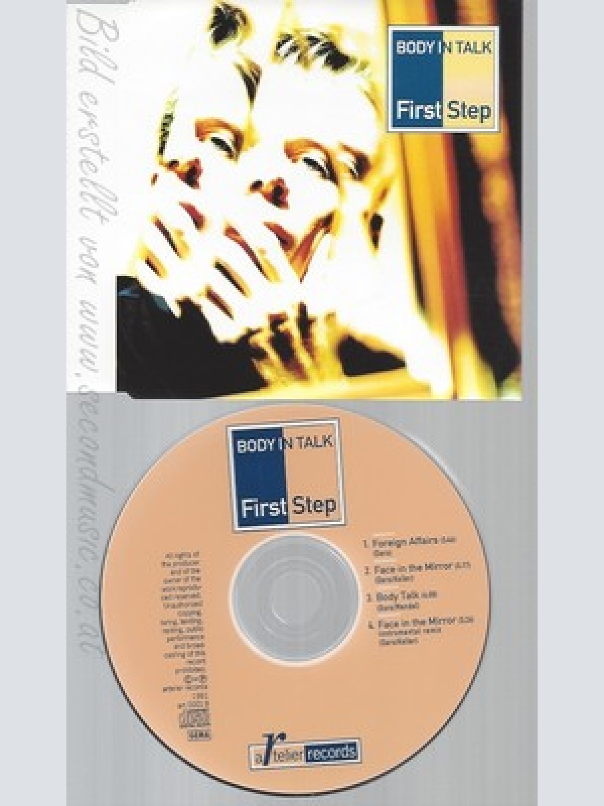 CD--BODY IN TALK--FIRST STEP--