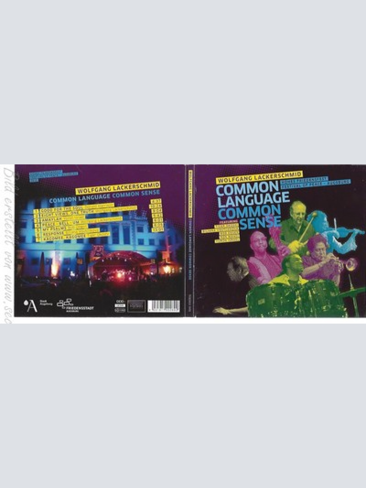 CD--WOLFGANG LACKERSCHMID -- -- COMMON LANGUAGE-COMMON SENSE