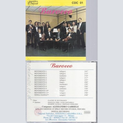 CD--BAROCCO--ALESSANDRO GABRIELE