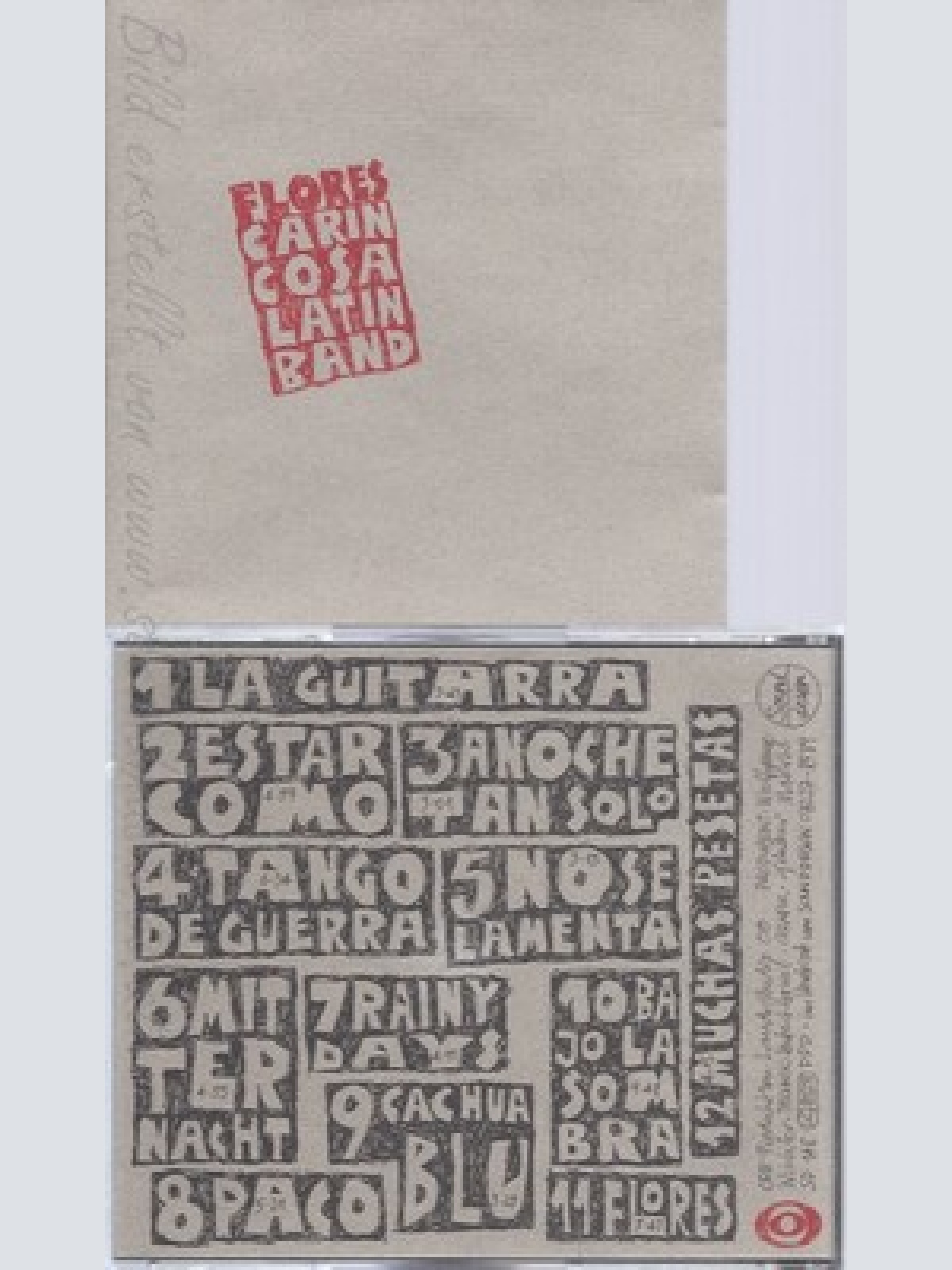 CD--FLORES CARIN COSA LATIN BAND--