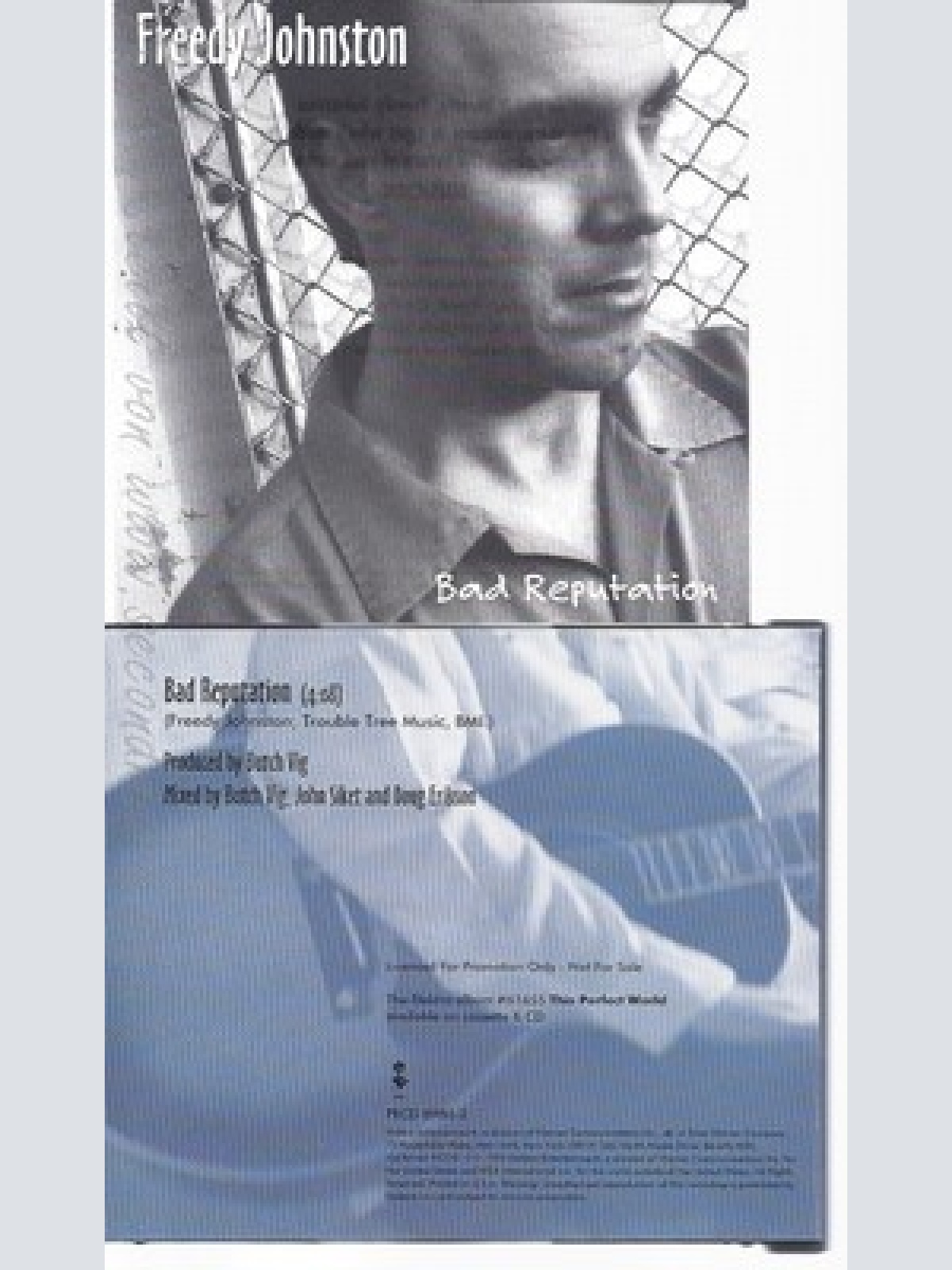 CD--FREDDY JOHNSTON--BAD REPUTATION--PROMO