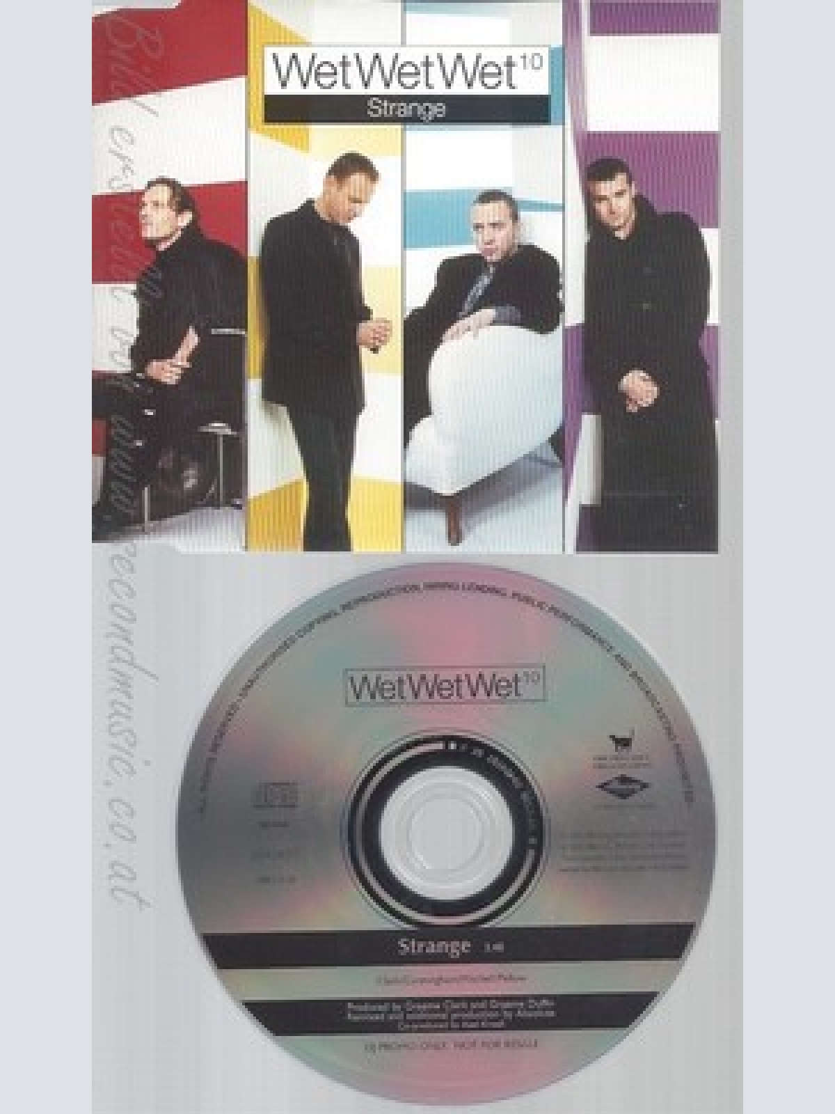 CD--WET WET WET--STRANGE--PROMO