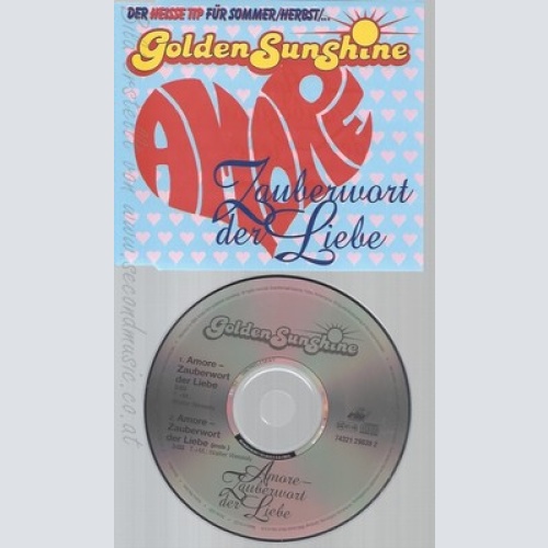 CD--GOLDEN SUNSHINE--ZAUBERWART DER LIEBE