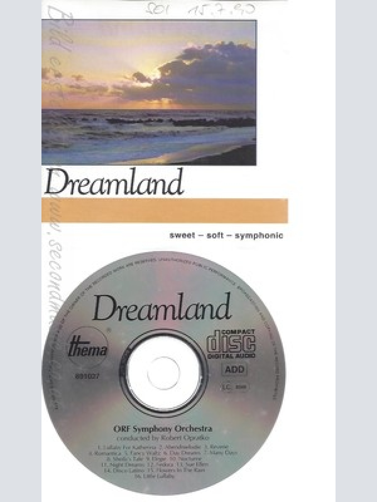CD--DREAMLAND--ORF SYMPHONY ORCHESTRA