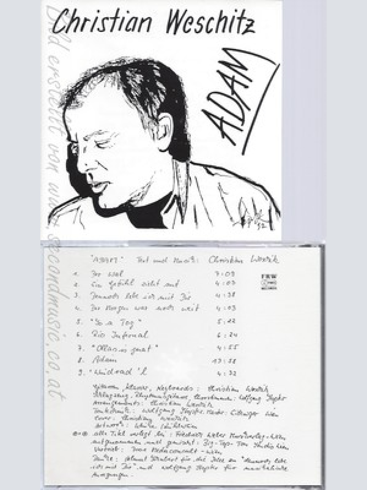 CD--CHRISTIAN WESCHITZ--ADAM
